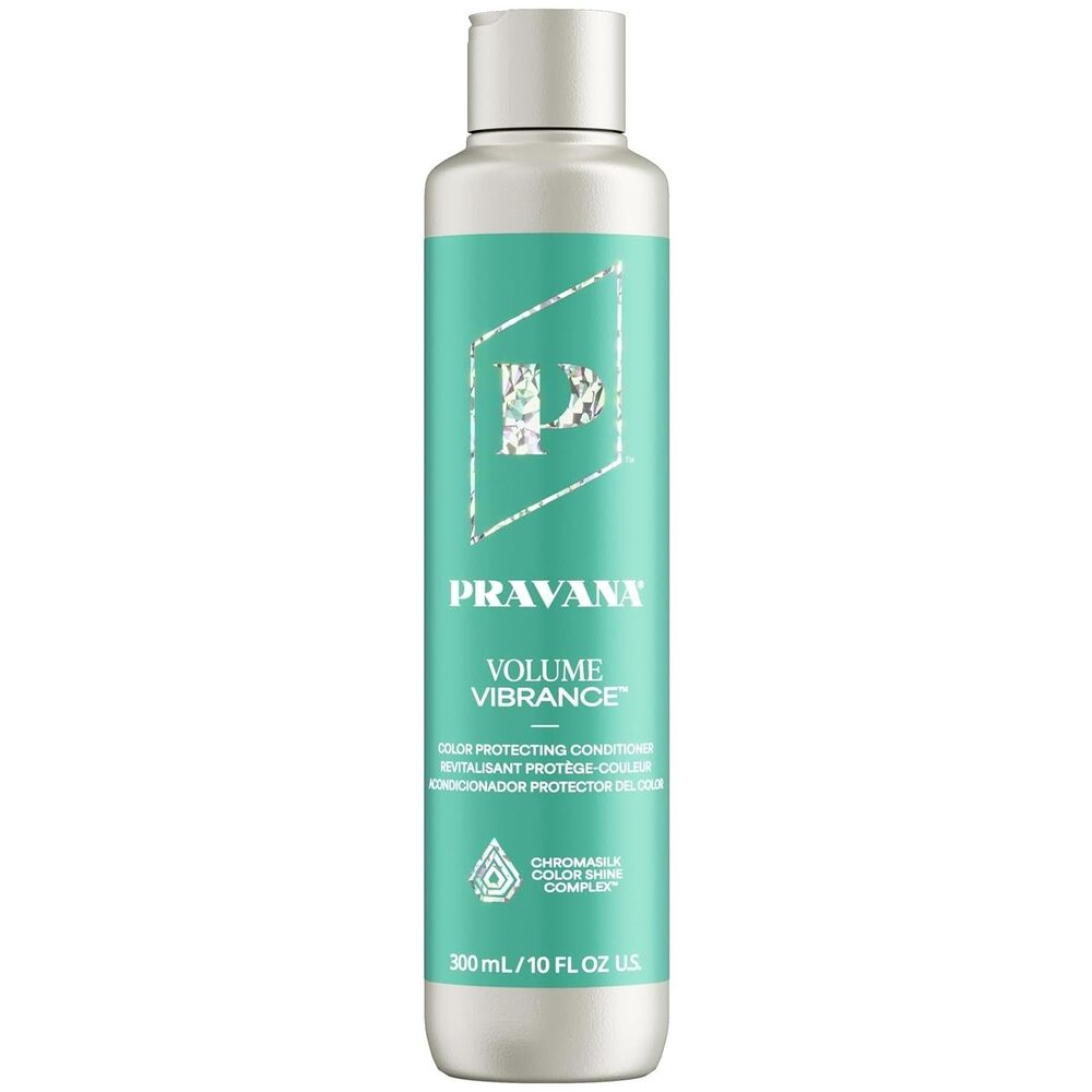 Pravana Volume Vibrance Conditioner Chromasilk Color Shine Protection Vegan 10oz
